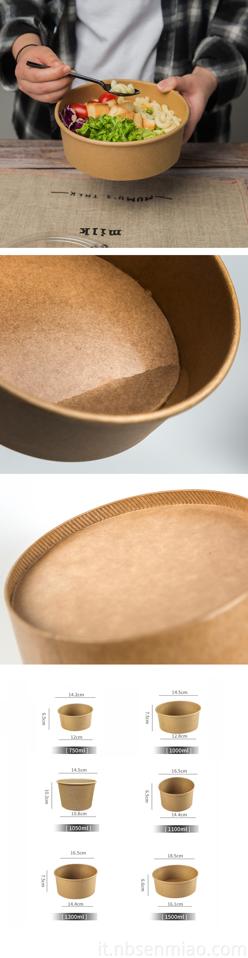 kraft charcuterie bowls